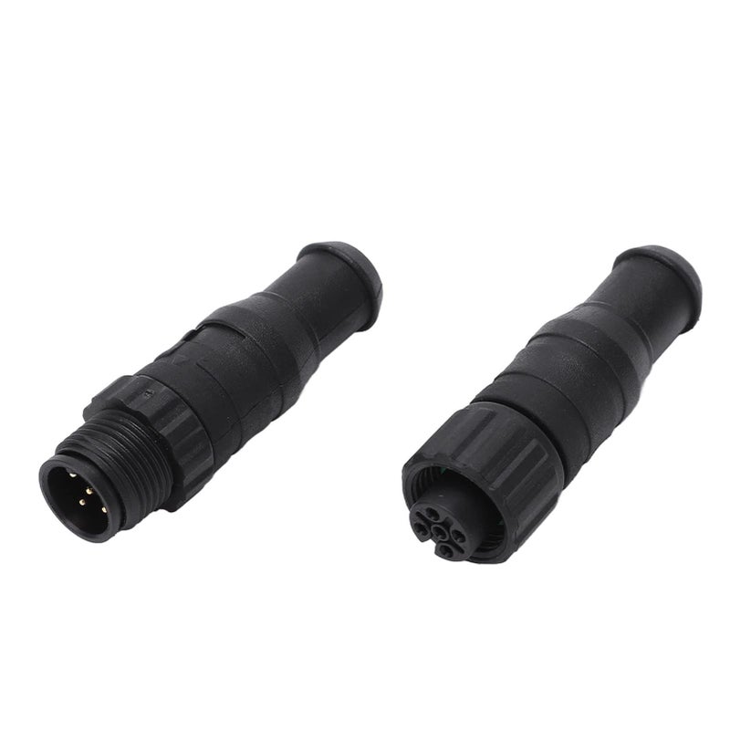 2Pcs IP67 Rated ABS Plastic 5 Pin Male Female NMEA 2000 Network Terminators - Image 3