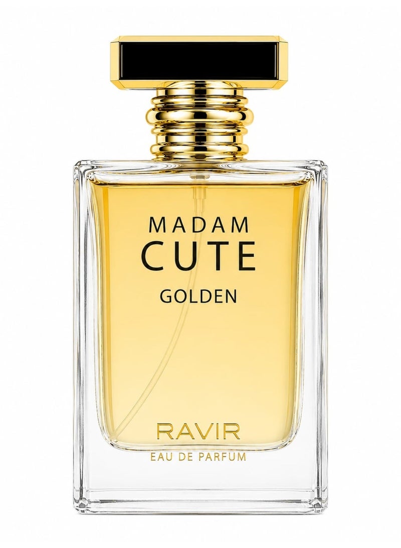RAVIR MADAM CUTE GOLDEN Eau De Parfum for Women - 100ml - Image 1