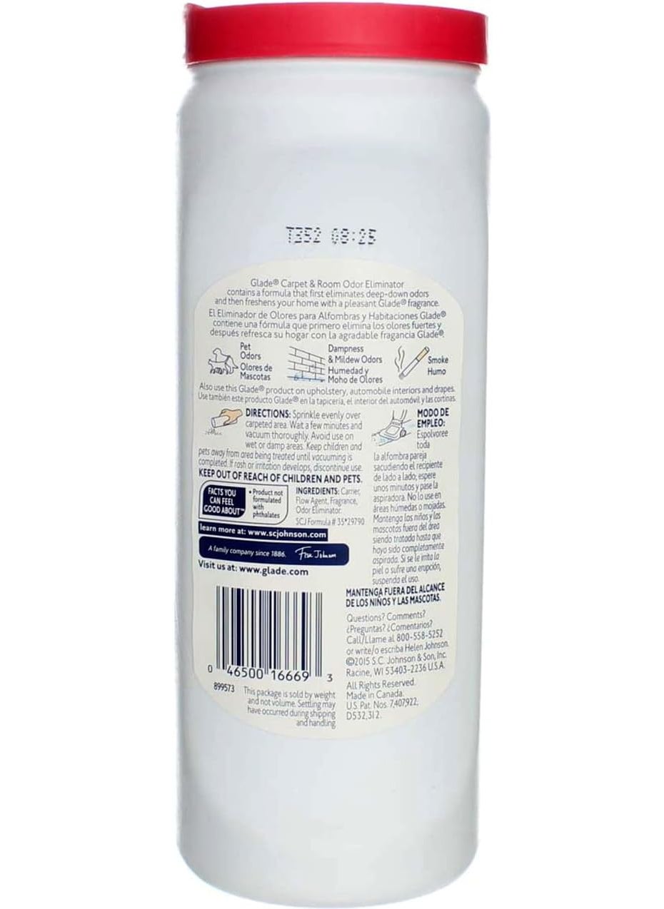 Glade Glade Carpet  Room RefresherDeodorizerNeutralizer  Radiant Berry Eliminates Deep Down Odors  32 Oz Pack of 4  - Image 4
