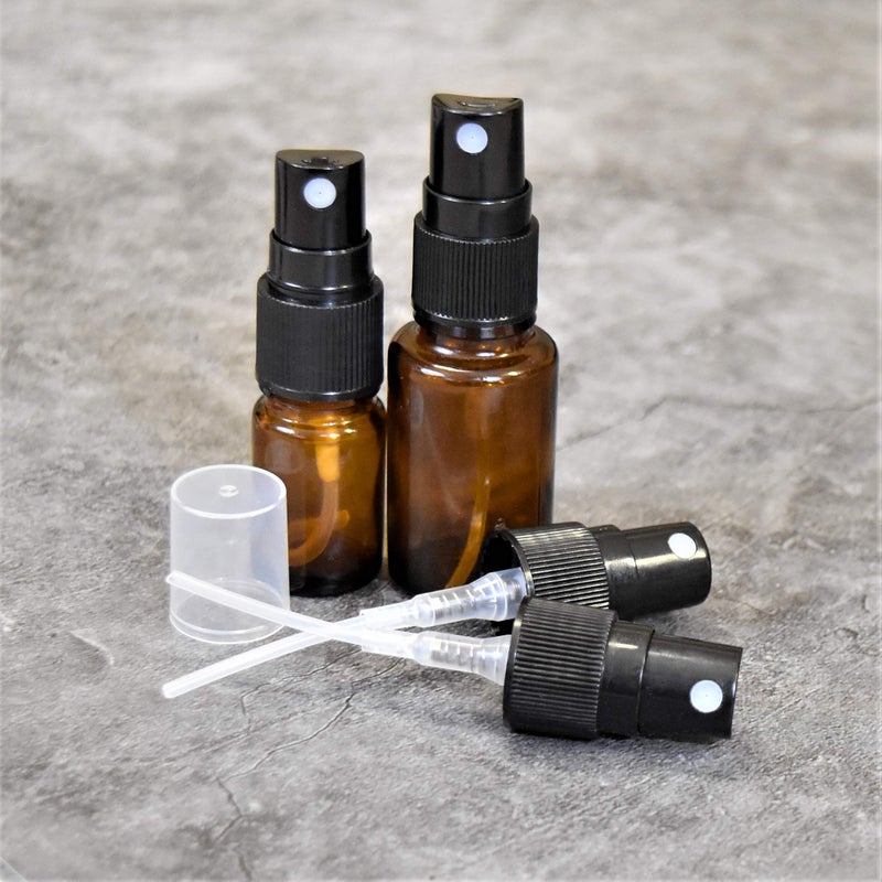 Holistic Oils Spray Tops for Essential Oil Bottles - 12 Essential Oil Spray Bottle Tops Oil Spray Tops Oil Mist Sprayer Replacement Pump Reusable Inserts for 5 ml, 15 ml 20 ml Bottles - Image 5