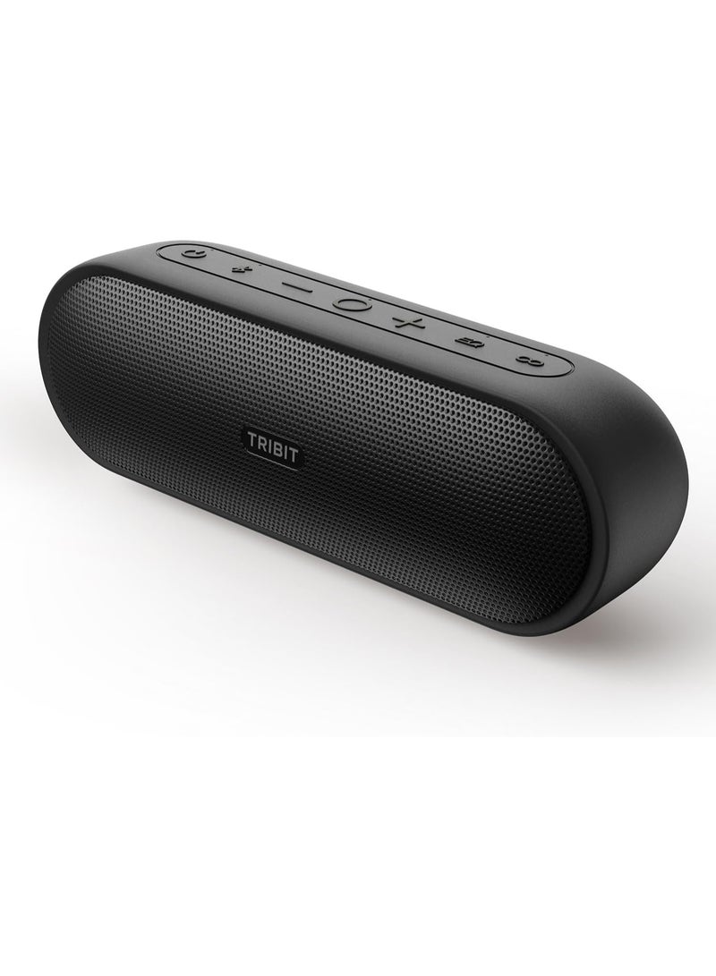 تريبيت سماعة بلوتوث محمولة تريبيت XSound Plus 2 بقوة 30 واط، صوت ستيريو قوي مع تقنية XBass، تشغيل حتى 24 ساعة، مقاومة للماء IPX7، ميكروفون مدمج، مدى 150 قدم، لون أسود - Image 1