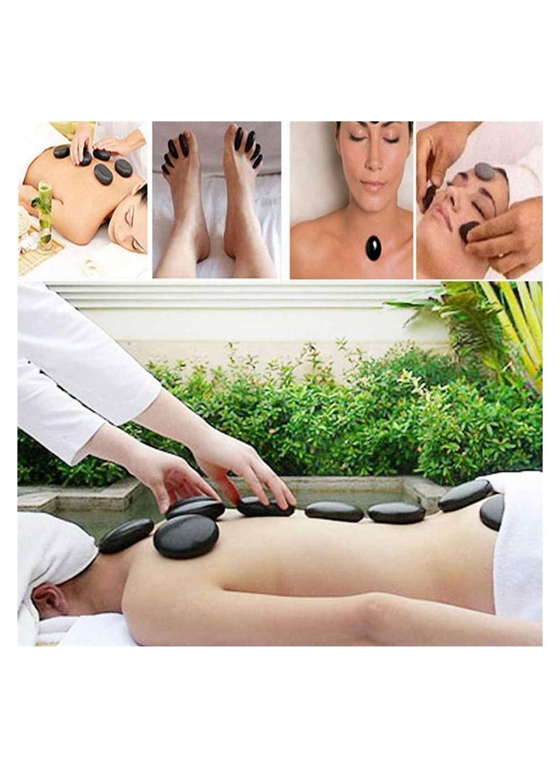 LA PERLA TECH  Beauty salon Hot Stone Heater, SPA Hot Massage Stone Water Heater Warmer Pot, Digital Professional Warmer Heating Power stone machine Device for Home, Professional Timer Constant Temperature  - Image 4