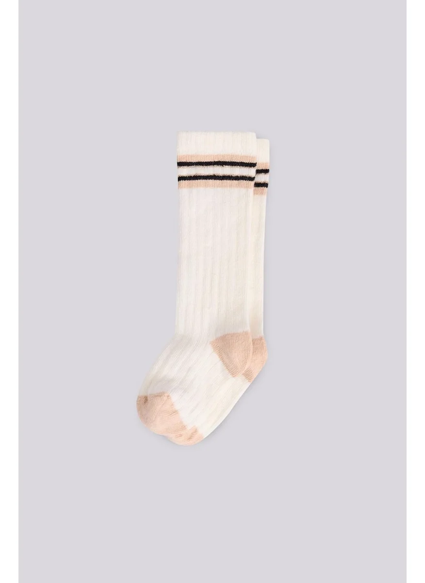 Gb Baby Bg Store Baby Girl Ecru Socks