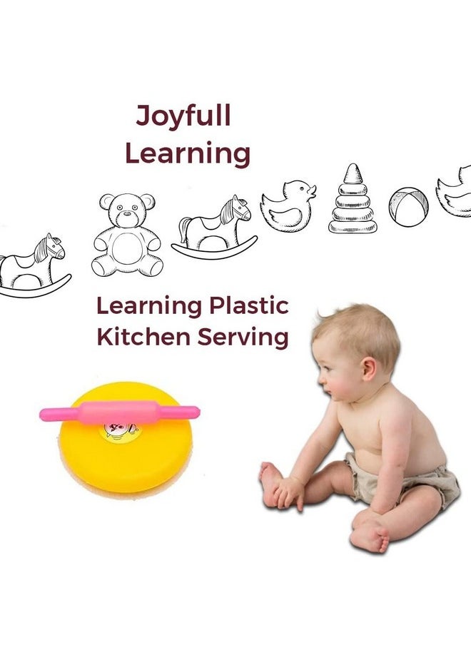 Toodles - Toodles Learnings Rolling Pin/Plastic Chakla Belan Chapati Maker for Kids for 3 Years Old and up | Activities Toy - Image 1