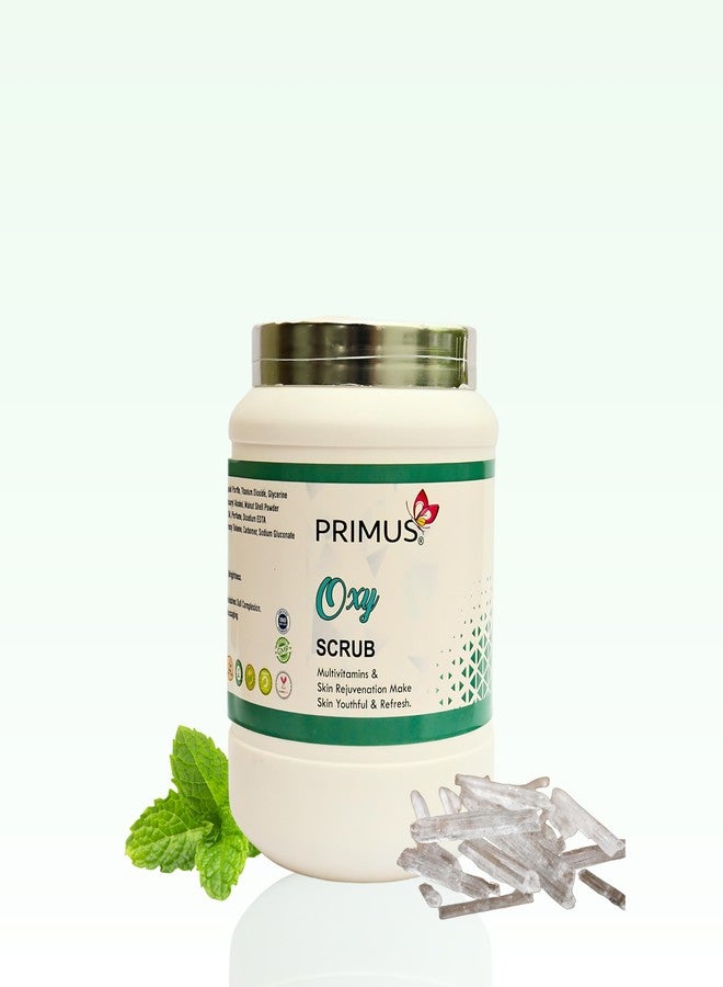 Primus Oxy Massage Scrub Enriched with Multivitamins | Makes Skin Youthfull & Refreshing | Scrub For Cleansing Pores | 1 kg - Image 1