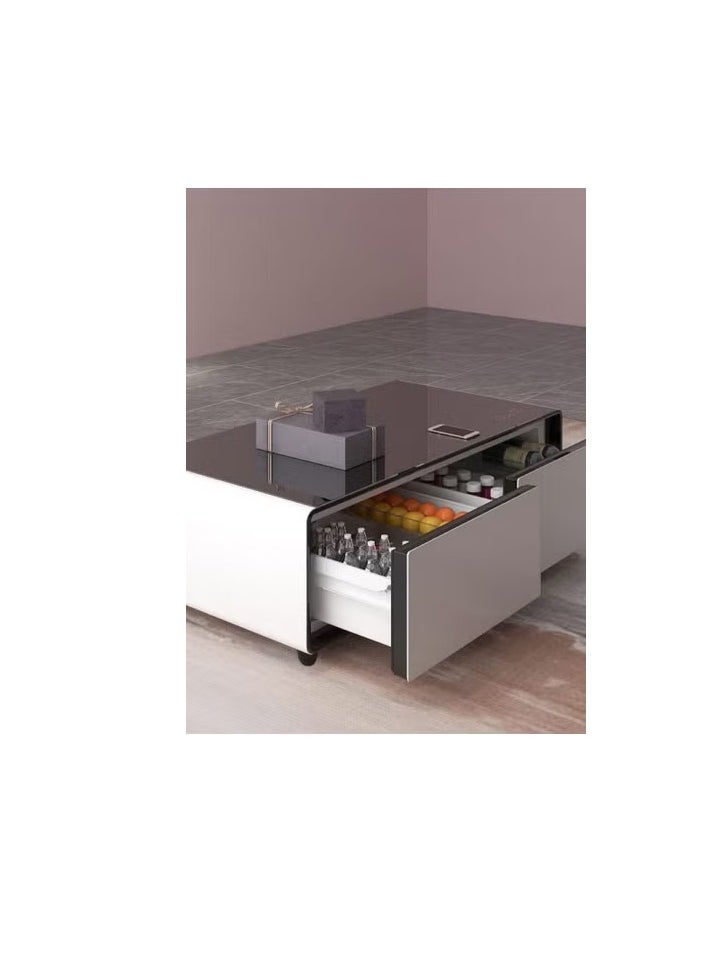Galaxy Design - Galaxy Design Star Track Smart Touch Table of Capacity 135 liter with two Refrigerator Doors, Supports Bluetooth, Music Player and USB Charging with Wireless charging with Surrounded Speaker - Image 1