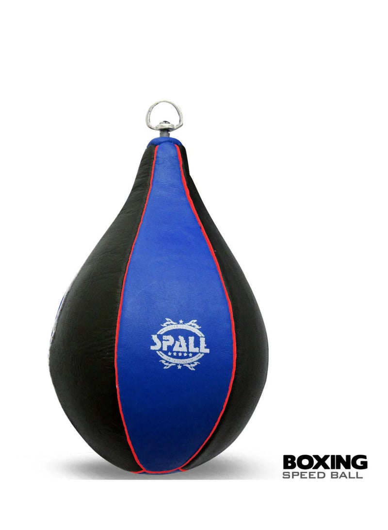 سبال كيس ملاكمة جلدي للتدريب على فنون القتال المختلطة والمواي تاي من سبيد بول | مثالي لجميع أنواع الأسطح، للأطفال والكبار | جاهز للمباريات | مزود بمضخة وإبرة | أداء متين وطويل الأمد - Image 2