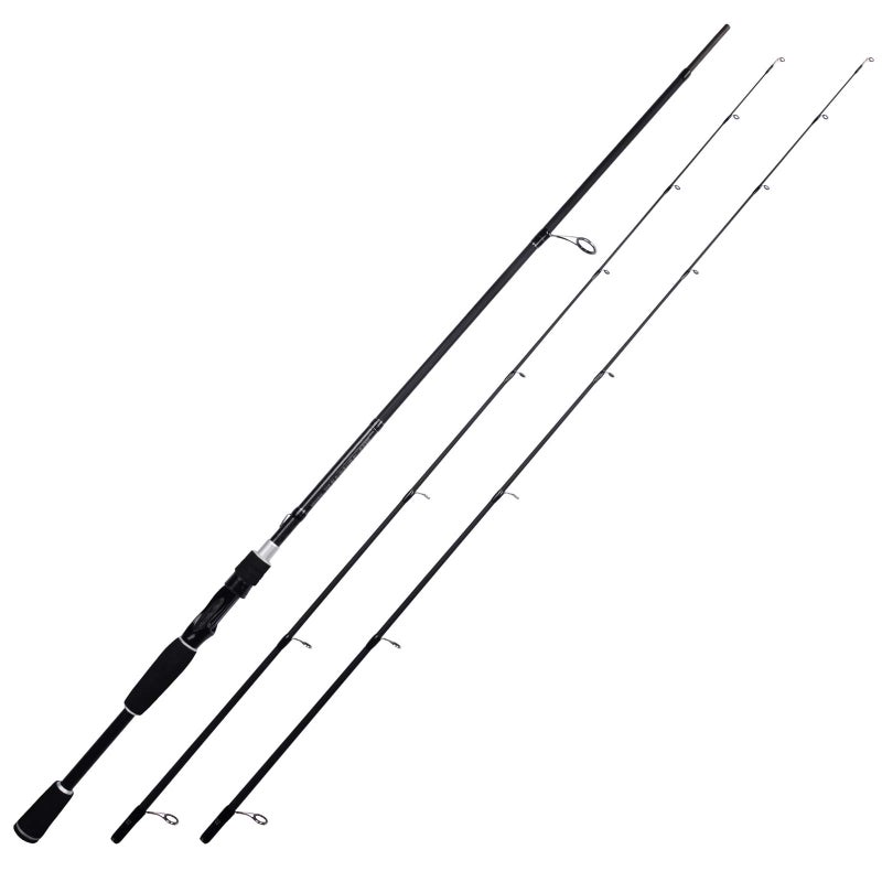 KastKing Perigee II Fishing Rods, Spinning Rod 7ft - Medium and Medium Heavy - Fast - Twin-tip Rod (2 Pcs+ Extra Tip) - Image 1