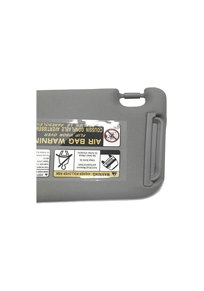 QASULER Gray Right Passenger Side Sun Visor for Toyota RAV4 - Image 3