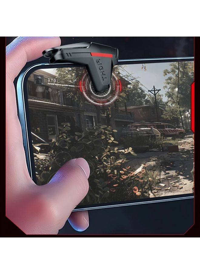 Mobile Game Auxiliary Key Controller Physics No Battery 4Pair For PUBG Shooting Games - Image 4