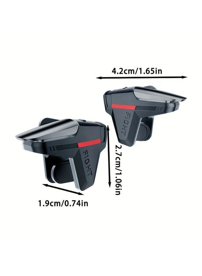 Mobile Game Auxiliary Key Controller Physics No Battery 4Pair For PUBG Shooting Games - Image 3