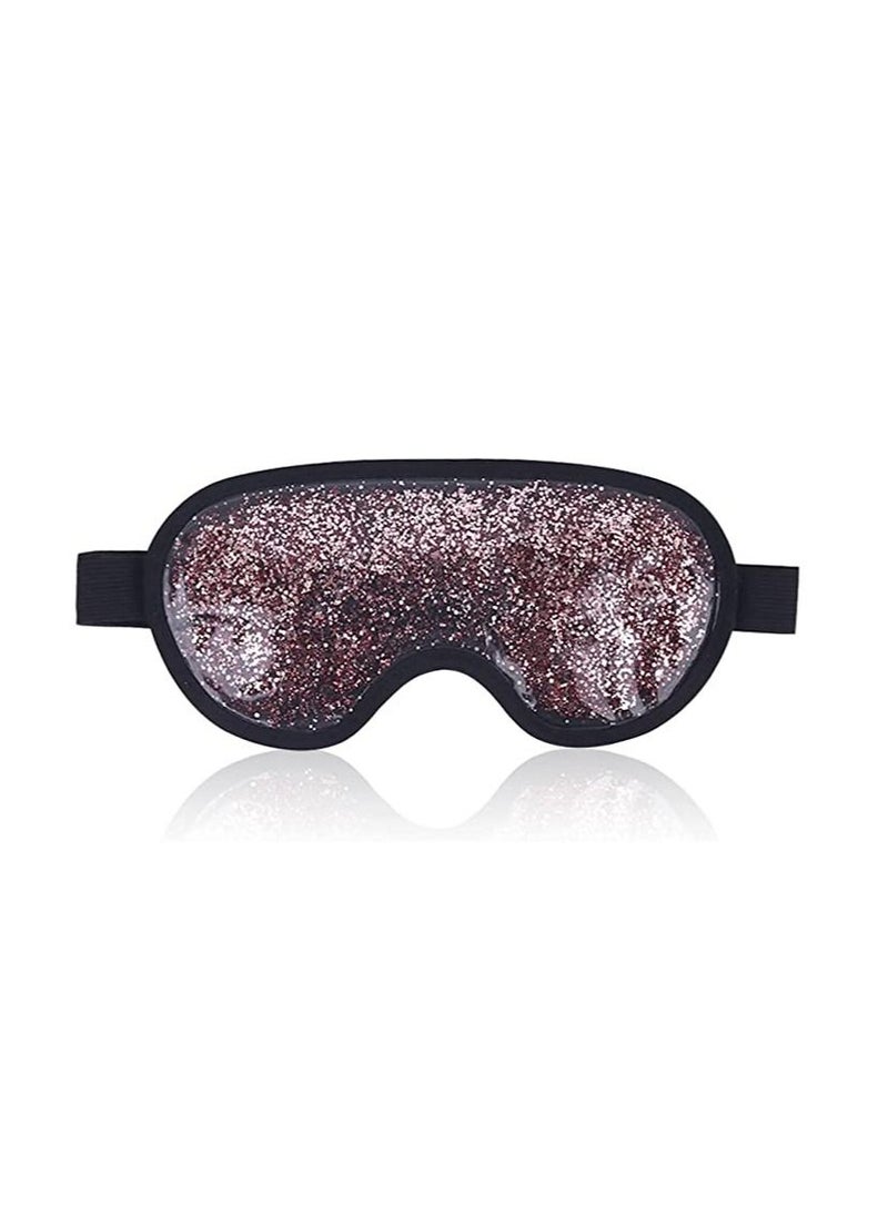 CARE AND SMILE - CARE AND SMILE Cooling Mask Face Eye Mask Eye Cooling Pads Reusable Ice Mask Eyes Cooling Pads Cooling Glasses for Eyes Migraine Headaches Allergies - Image 1