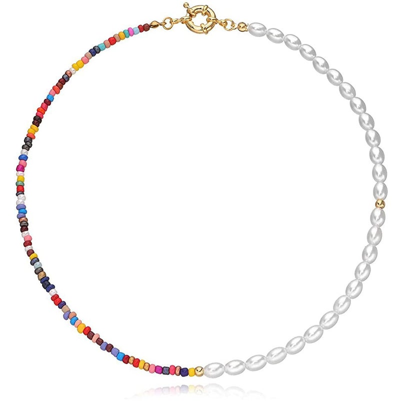 STRBOXONG Pearl Beaded Necklace for Women - Image 2