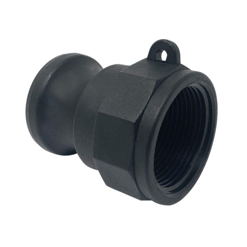 Gloxco Poly Cam Lock Fitting, Type A, 1-1/2" Male Camlock x 1-1/2" Female NPT, Each - Image 5