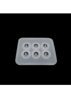 Hobizubi 12 mm Flat Bead Mold - Epoxy Silicone Mold - Code: 168  - Image 4