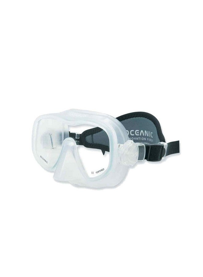 OCEANIC Mini Shadow Scuba Mask (Clear Silicone) - Image 1