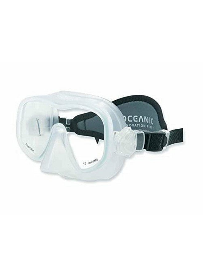 OCEANIC Mini Shadow Scuba Mask (Clear Silicone) - Image 2