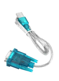 Generic Programming Cable, USB to RS232 Serial PLC Programming Cable Adapter Converter Replacement for PLC Cable  - Image 1