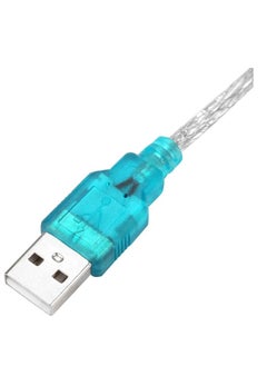 Generic Programming Cable, USB to RS232 Serial PLC Programming Cable Adapter Converter Replacement for PLC Cable  - Image 4