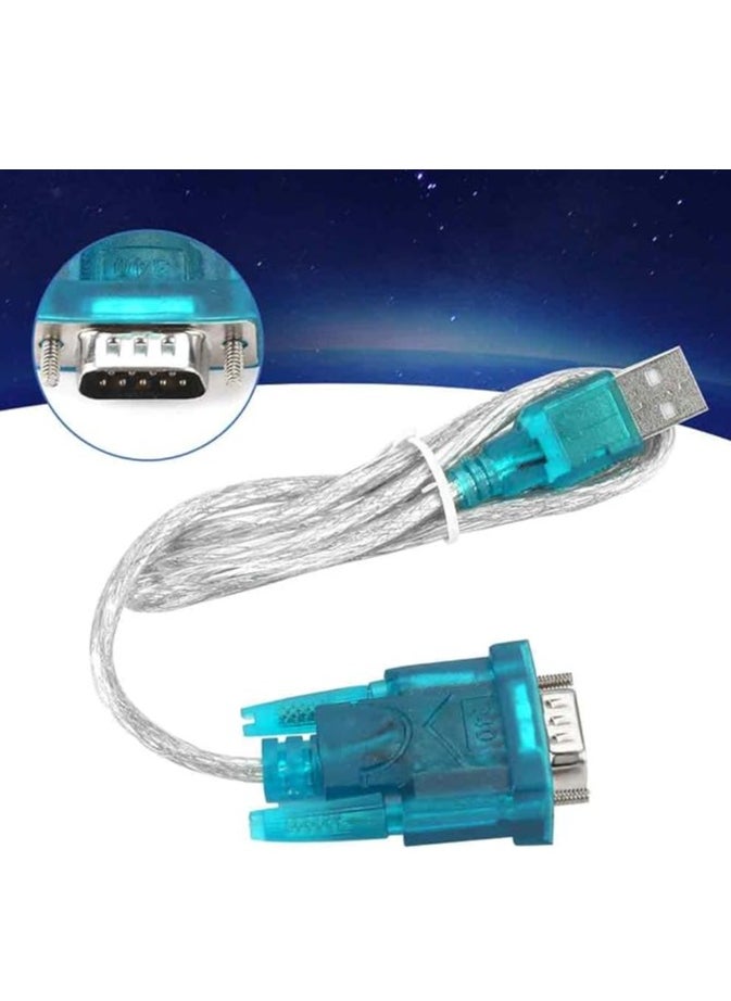 Generic Programming Cable, USB to RS232 Serial PLC Programming Cable Adapter Converter Replacement for PLC Cable  - Image 5