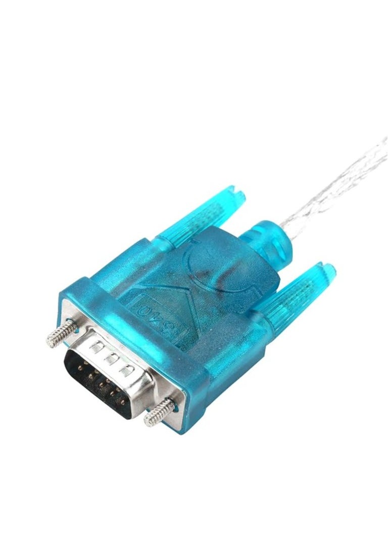 Programming Cable, USB to RS232 Serial PLC Programming Cable Adapter Converter Replacement for PLC Cable