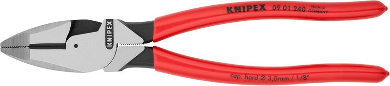Knipex 09 01 240 9.5-Inch Ultra-High Leverage Lineman's Pliers - Image 1