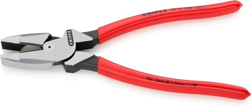 Knipex 09 01 240 9.5-Inch Ultra-High Leverage Lineman's Pliers - Image 3