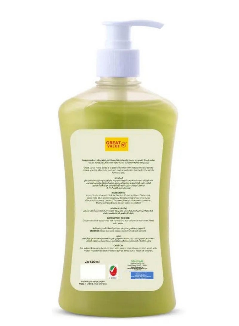 Great Value Liquid Hand Soap Herbal 500 ML  - Image 2