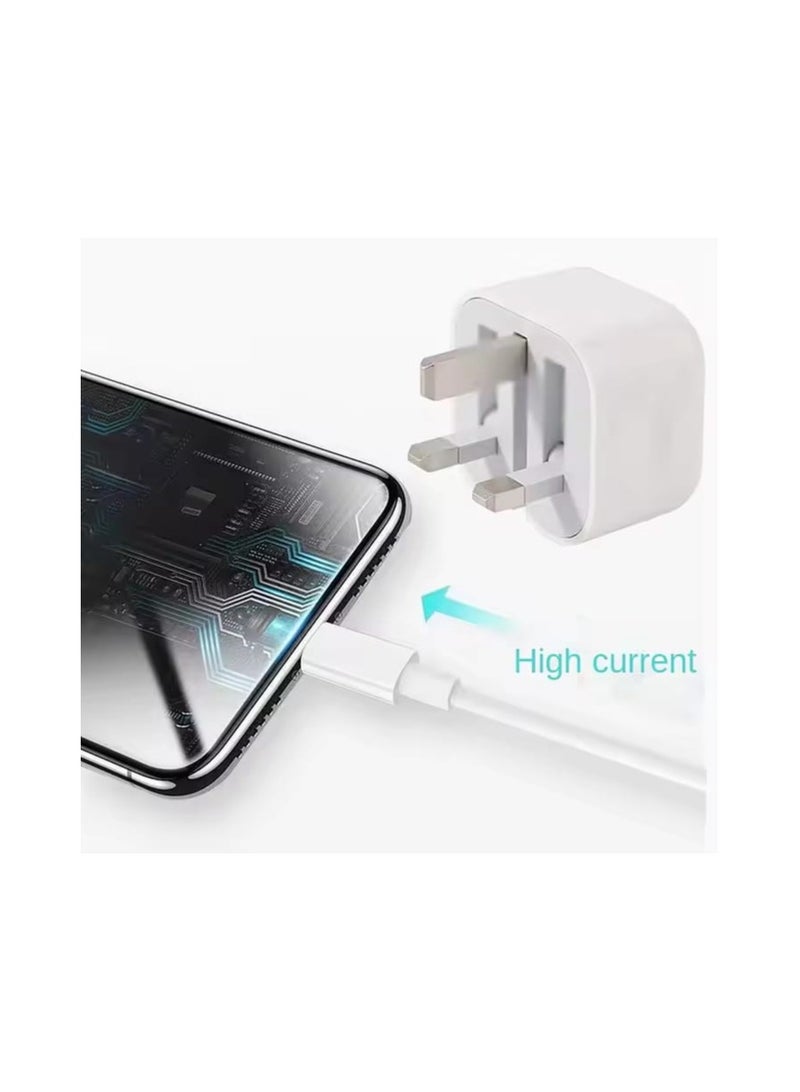 محول تيار بمنفذ USB-C وقدرة 35 وات أبيض - Image 3