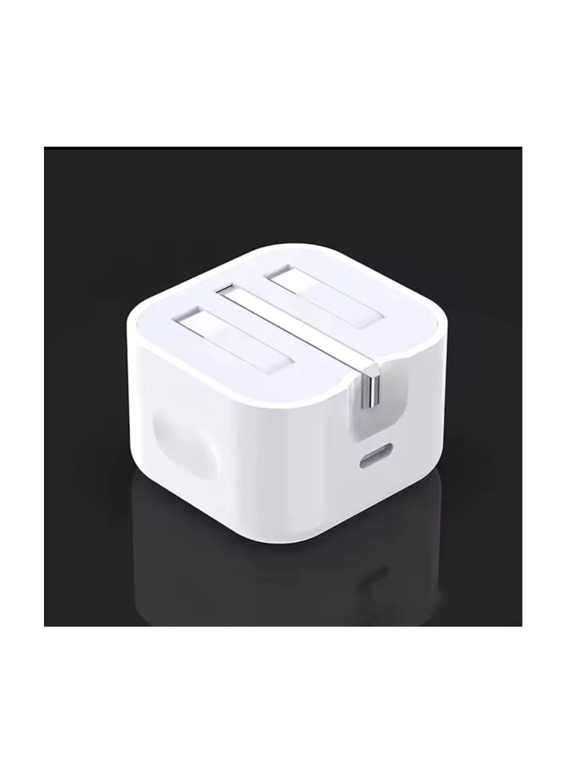 محول تيار بمنفذ USB-C وقدرة 35 وات أبيض - Image 4