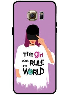 Protective Case Cover For Samsung Galaxy S6 Edge Plus Smart Series Printed Protective Case Cover for Samsung S6 Edge Plus The Girl Gonna Rule the World