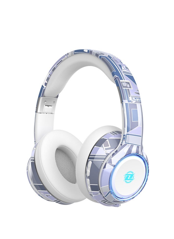 Chinese Style Graffiti Over-Ear Bluetooth Headphones with Heavy Bass for Gaming and Sports, Sky Blue - pzsku/Z56744FD35D32FBA729C2Z/45/_/1715074293/112c1c80-f19f-41a3-b479-c219ea34d34d