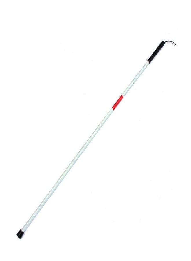 Dr. Care Folding Blind Cane Reflective Red Folding Walking Stick for Vision Impaired and Blind People - Image 2