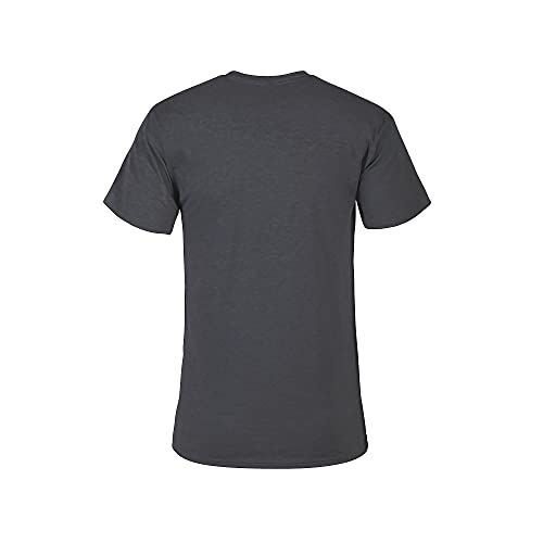 Jurassic Park Men’s Big Classic Movie Logo T-Shirt Charcoal - Image 2