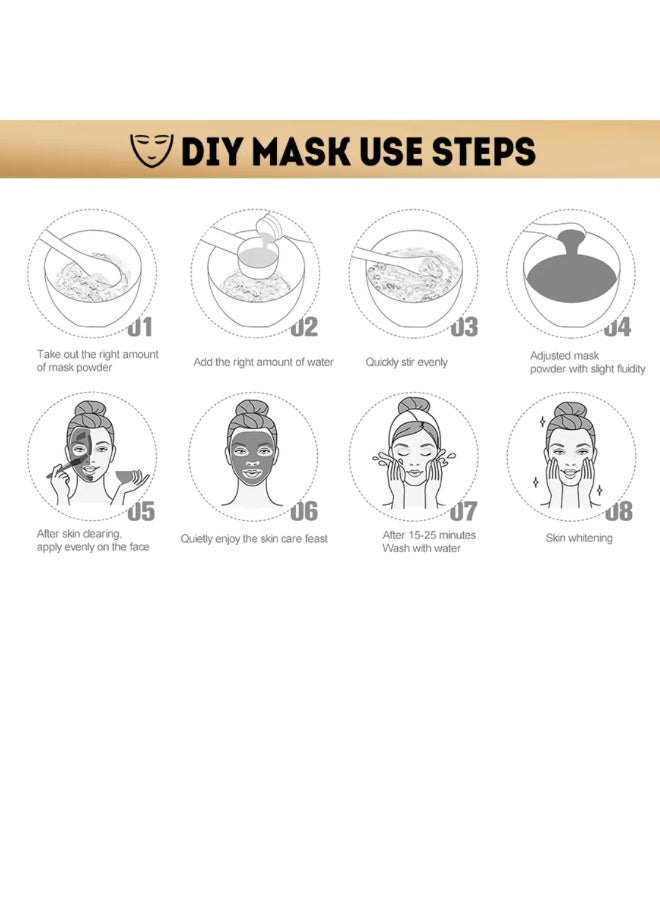 DR.MEINAIER 650g Hyaluronic Acid Jelly Mask Moisturizing and Whiten Peel Of Jelly Mask Professional Peel Off Hydro Face Mask Powder for Fight Fine Lines Jelly Mask Powder for Facials Moisturizing Jelly Face Mask - Image 5