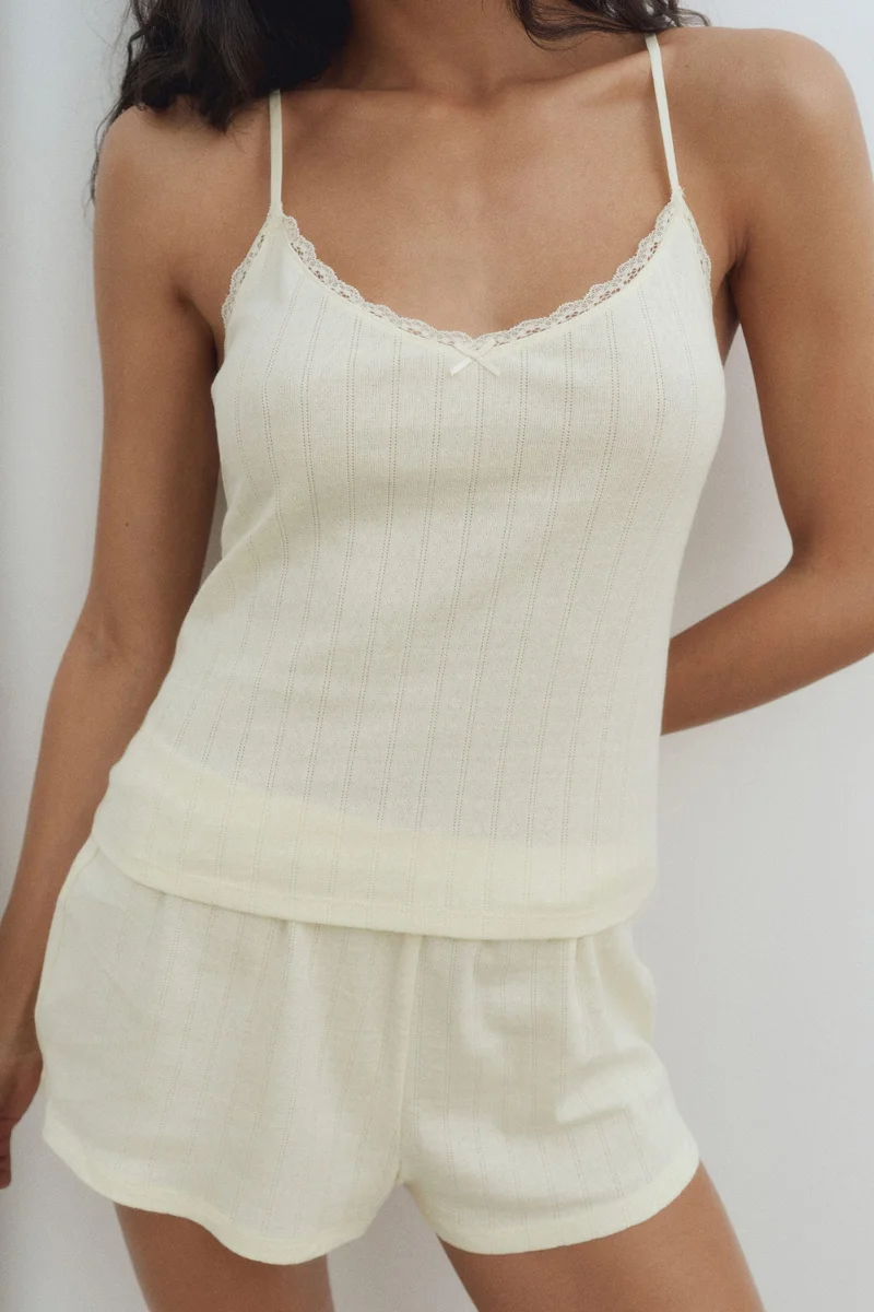 H&M Cotton pointelle pyjamas