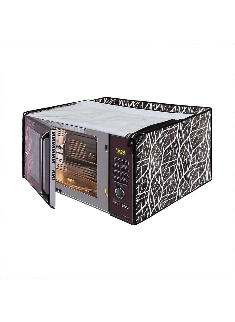 NITASHA Nitasha PVC Microwave Oven Full Closure Cover for 18 19 20 Litre Ovens NI30  - Image 3
