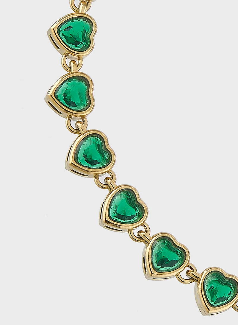 ستورتز Crystal Heart Bracelet