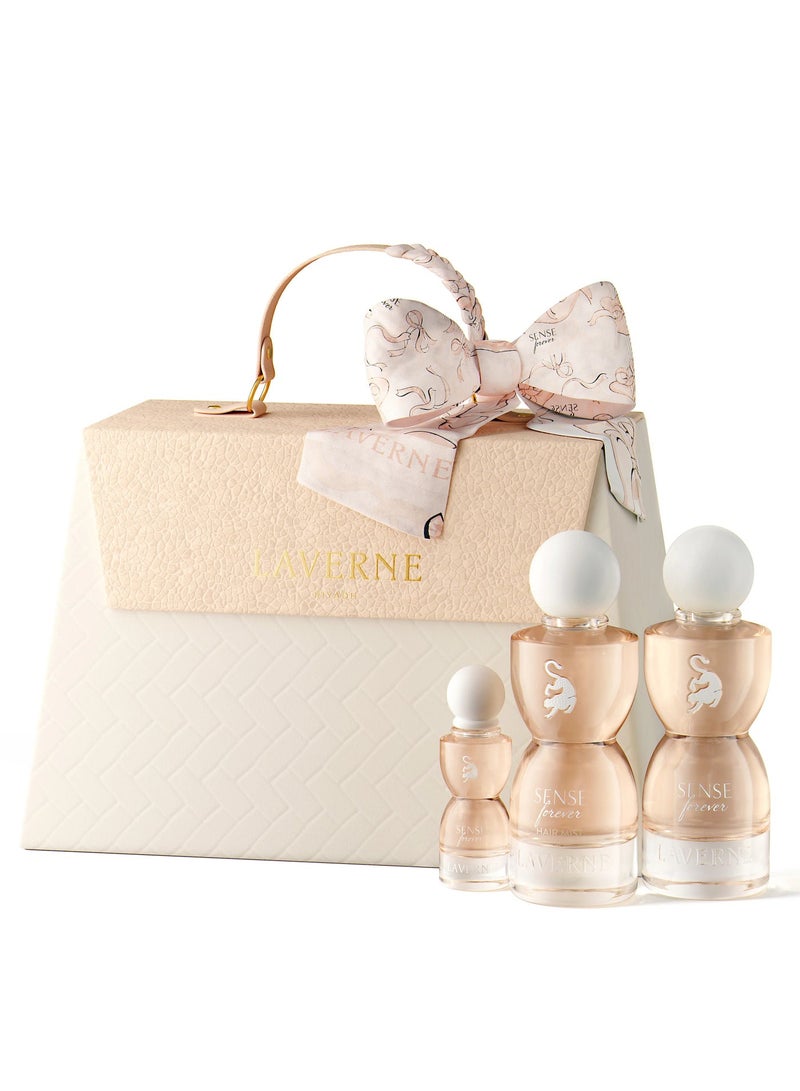 لافيرن مجموعة سينس فوريفر: عطر 75 مل + عطر 10 مل + معطر شعر 75 مل - Image 1