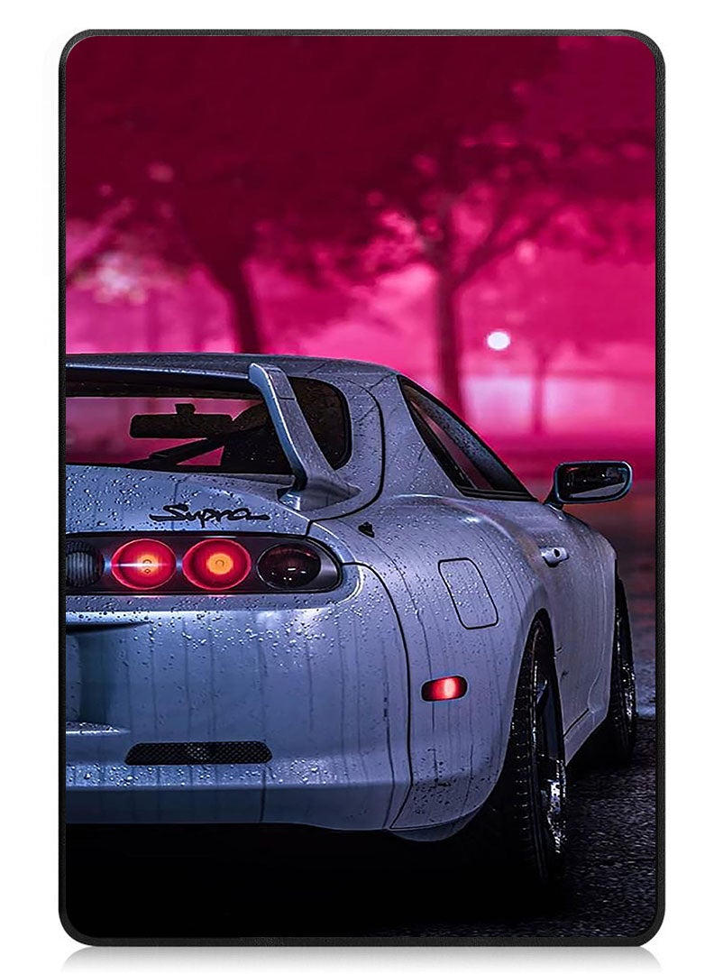 Theodor Protective Flip Case For Samsung Galaxy Tab A9 Plus With Trifold Stand Auto Wake Sleep Shockproof Cover Supra Car - Image 1