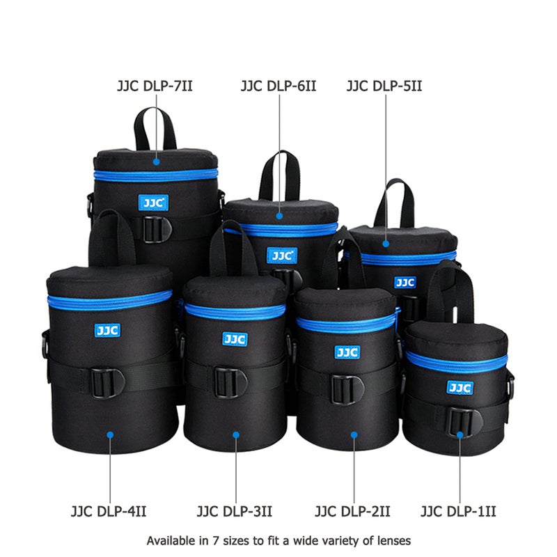 JJC Large Camera Lens Pouch Case Bag for Canon EF 100-400mm, 70-200mm f2.8 III II, 180mm f3.5L, RF 600mm f11, AF-S 80-200mm, 70-200mm f2.8G VR II and Other Lens Below 4.3 x 8.8(D x L) - Image 2