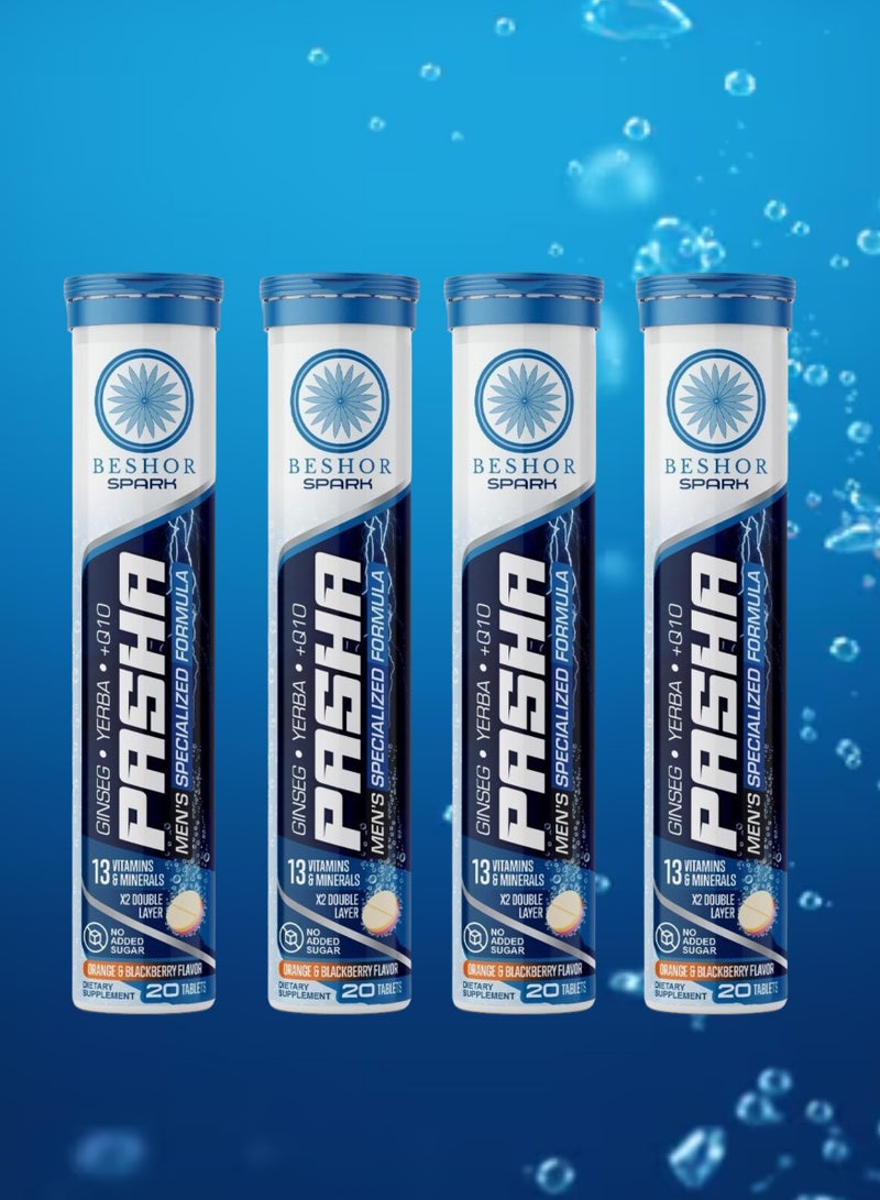 Beshor PASHA PAck Of 4 , Multivitamins for MEN - Image 1