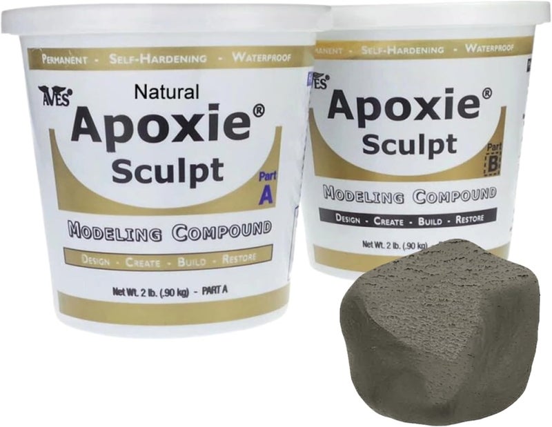 Aves Apoxie Sculpt 4 lb. Natural Two-Part Modeling Compound - Image 1