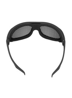 KASTWAVE Safety Goggles, Impact Resistant Windproof Iron Mesh Pattern UV400 for Military Fans CS Outdoor Game  - Image 4