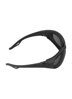 KASTWAVE Safety Goggles, Impact Resistant Windproof Iron Mesh Pattern UV400 for Military Fans CS Outdoor Game  - Image 3