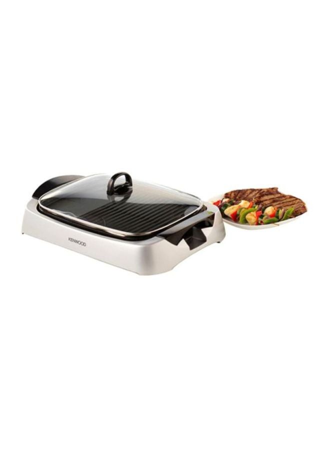 KENWOOD Health Grill 1800- 2200 W HG266 Silver/Black - Image 3