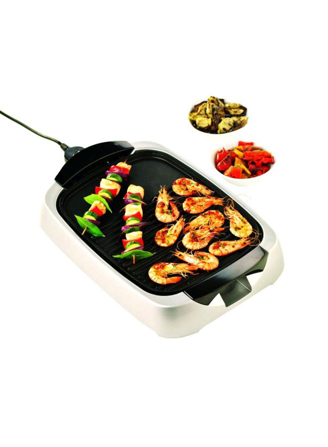 KENWOOD Health Grill 1800- 2200 W HG266 Silver/Black - Image 4
