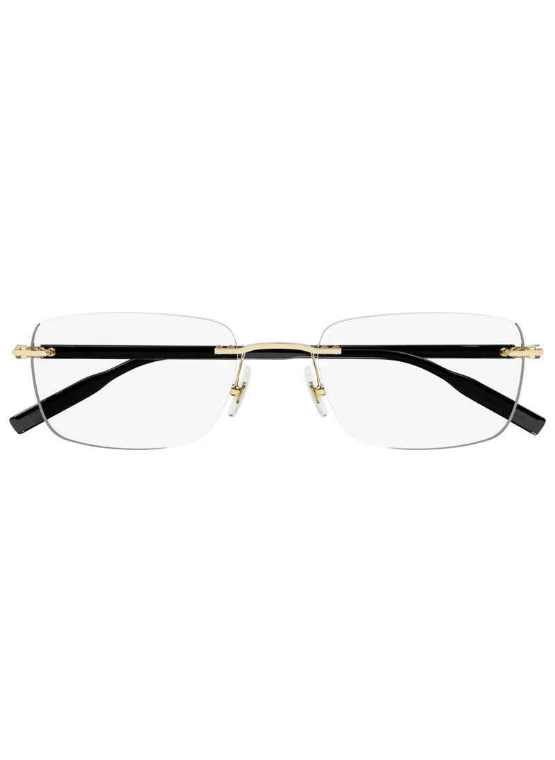 Mont Blanc MB0221O 001 57 Men's Eyeglasses Frame