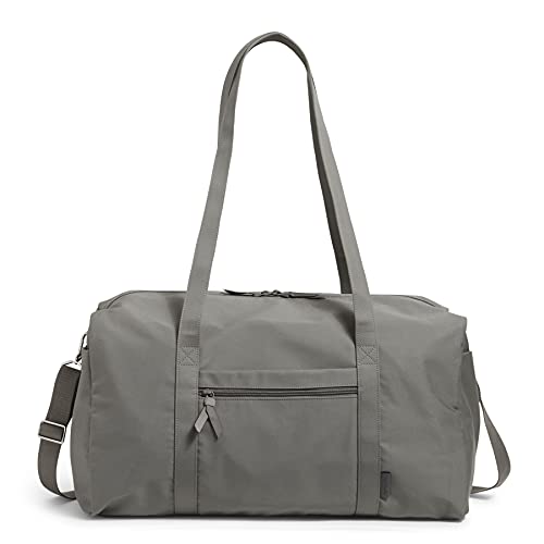 Vera Bradley Women's Cotton Large Travel Duffel Bag, Galaxy Gray - Recycled Cotton, One Size - Image 1