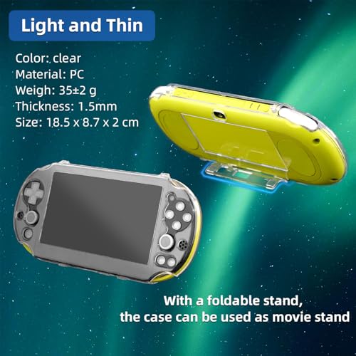 OSTENT Protective Clear Crystal Hard Guard Case Cover for Sony PS Vita PSV 2000 PCH-2000 - Image 4